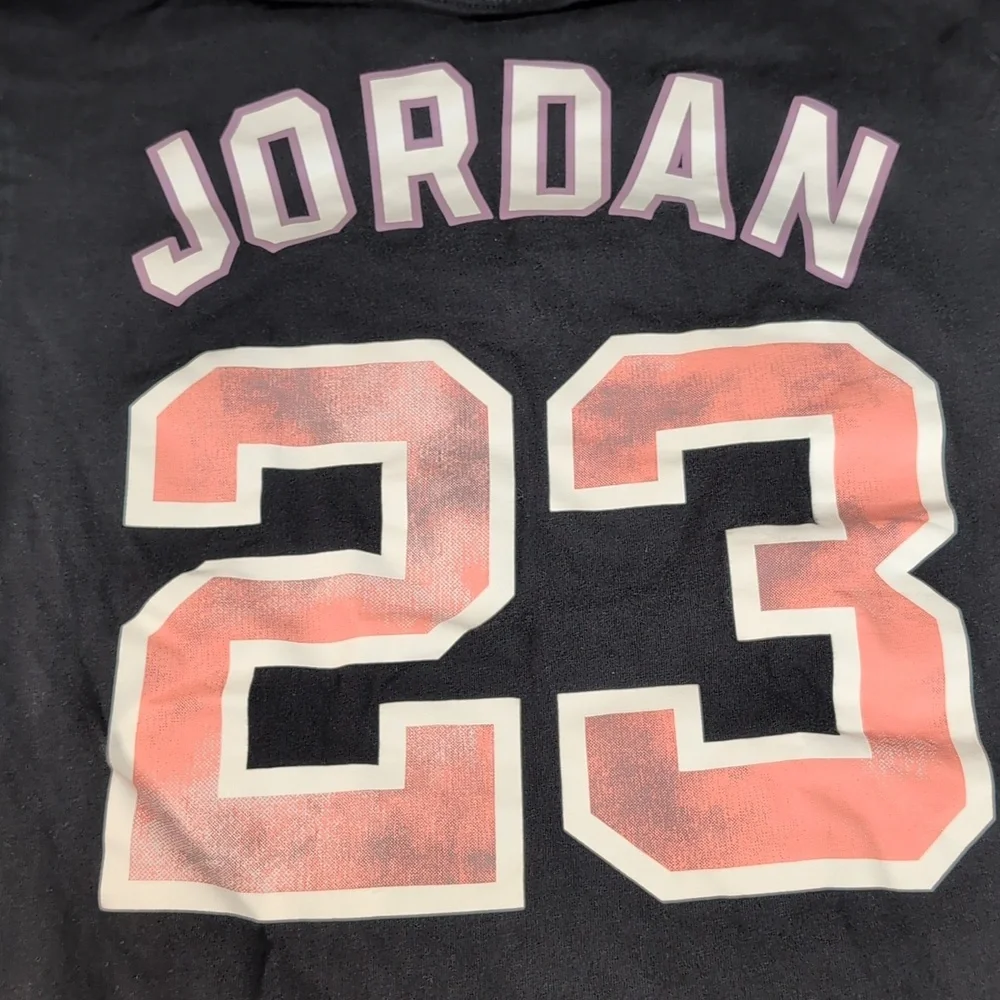 Jordan Sport DNA Black T-Shirt Logo Front #23 on Back Size Small